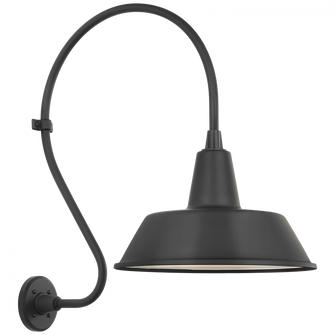 Academy 18'' Larrabee Barn Light (279|TOB 2805MBK/S2-MBK)