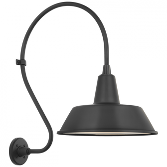 Academy 18'' Larrabee Barn Light (279|TOB 2805MBK/S2-MBK)