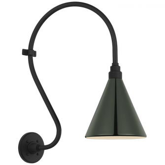 Academy 15'' Larrabee Barn Light (279|TOB 2804MBK/S10-G)