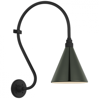 Academy 15'' Larrabee Barn Light (279|TOB 2804MBK/S10-G)