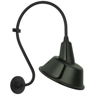 Academy 15'' Larrabee Barn Light (279|TOB 2804MBK/S3-G)