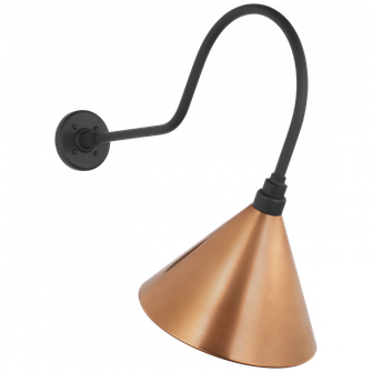 Academy 26'' Angled Flynn Barn Light (279|TOB 2803MBK/S11-SC)