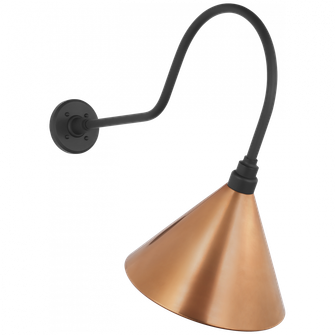 Academy 26'' Angled Flynn Barn Light (279|TOB 2803MBK/S11-SC)