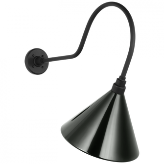 Academy 26'' Angled Flynn Barn Light (279|TOB 2803MBK/S11-G)