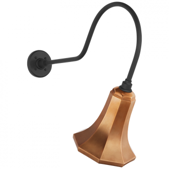 Academy 26'' Angled Flynn Barn Light (279|TOB 2803MBK/S9-SC)