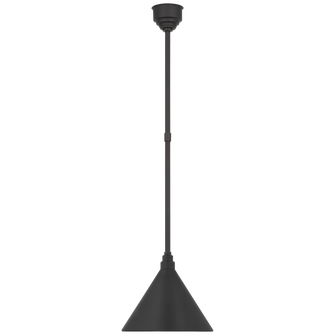 Academy 12.5'' Conical Savannah Pendant (279|TOB 5819MBK-MBK)