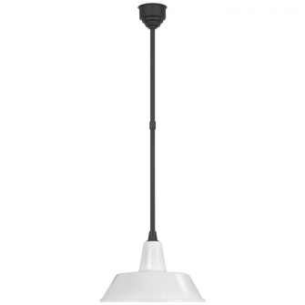 Academy 16'' Bowers Pendant (279|TOB 5803MBK-WHT)