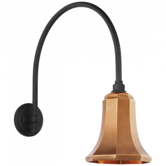 Academy 19.5'' Arched Mack Barn Light (279|TOB 2815MBK/S8-SC)