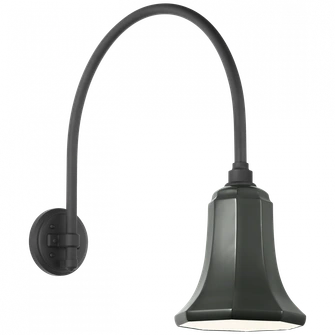 Academy 19.5'' Arched Mack Barn Light (279|TOB 2815MBK/S8-G)