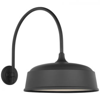 Academy 19.5'' Arched Mack Barn Light (279|TOB 2815MBK/S7-MBK)