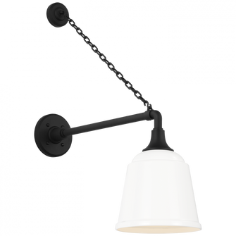 Academy 17.5'' Anchored Mack Barn Light (279|TOB 2813MBK/S5-WHT)