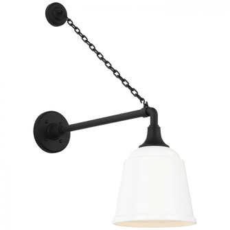 Academy 17.5'' Anchored Mack Barn Light (279|TOB 2813MBK/S5-WHT)