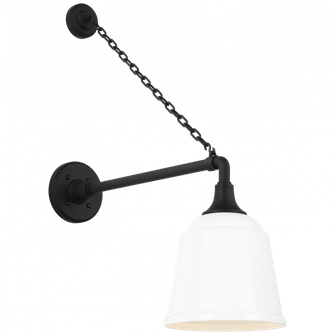 Academy 17.5'' Anchored Mack Barn Light (279|TOB 2813MBK/S5-WHT)