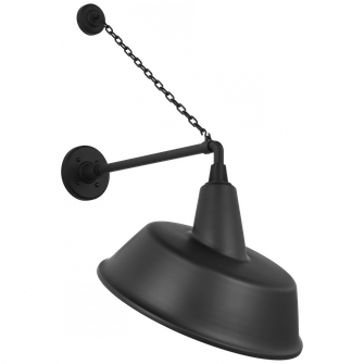 Academy 17.5'' Anchored Mack Barn Light (279|TOB 2813MBK/S4-MBK)