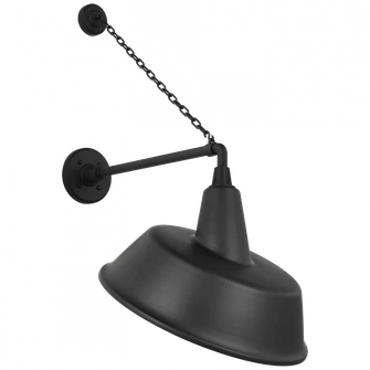 Academy 17.5'' Anchored Mack Barn Light (279|TOB 2813MBK/S4-MBK)