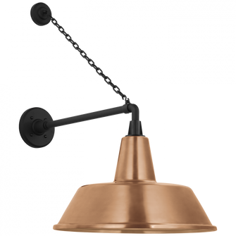 Academy 17.5'' Anchored Mack Barn Light (279|TOB 2813MBK/S2-SC)