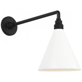 Academy 17.5'' Mack Barn Light (279|TOB 2812MBK/S10-WHT)