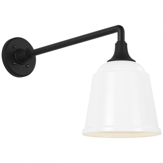 Academy 17.5'' Mack Barn Light (279|TOB 2812MBK/S5-WHT)