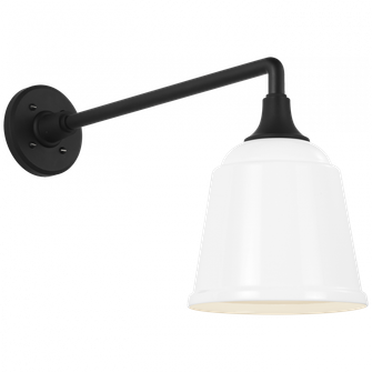 Academy 17.5'' Mack Barn Light (279|TOB 2812MBK/S5-WHT)