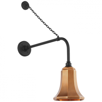 Academy 20'' Anchored Rex Barn Light (279|TOB 2810MBK/S8-SC)