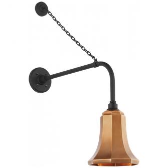 Academy 20'' Anchored Rex Barn Light (279|TOB 2810MBK/S8-SC)