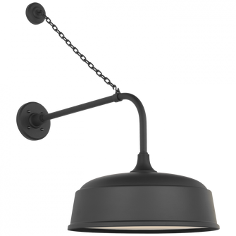 Academy 20'' Anchored Rex Barn Light (279|TOB 2810MBK/S7-MBK)