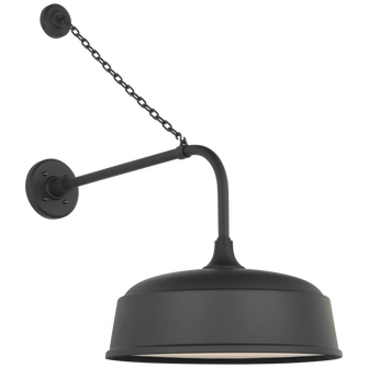 Academy 20'' Anchored Rex Barn Light (279|TOB 2810MBK/S7-MBK)