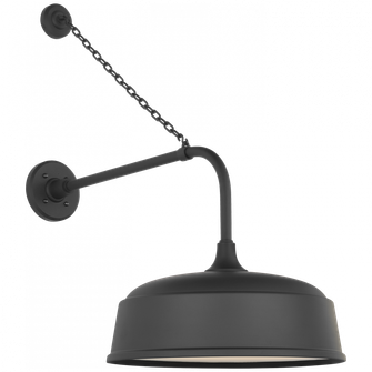 Academy 20'' Anchored Rex Barn Light (279|TOB 2810MBK/S7-MBK)