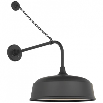 Academy 20'' Anchored Rex Barn Light (279|TOB 2810MBK/S7-MBK)