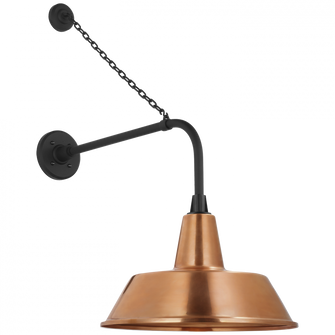 Academy 20'' Anchored Rex Barn Light (279|TOB 2810MBK/S2-SC)