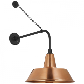 Academy 20'' Anchored Rex Barn Light (279|TOB 2810MBK/S2-SC)