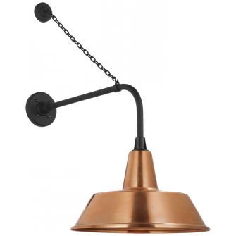 Academy 20'' Anchored Rex Barn Light (279|TOB 2810MBK/S2-SC)