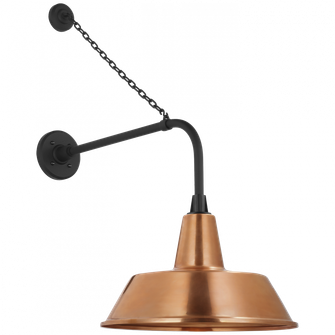 Academy 20'' Anchored Rex Barn Light (279|TOB 2810MBK/S2-SC)