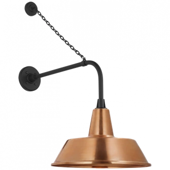 Academy 20'' Anchored Rex Barn Light (279|TOB 2810MBK/S2-SC)