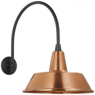 Academy 19.5'' Arched Mack Barn Light (279|TOB 2815MBK/S2-SC)