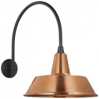 Academy 19.5'' Arched Mack Barn Light (279|TOB 2815MBK/S2-SC)