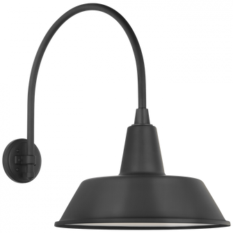 Academy 19.5'' Arched Mack Barn Light (279|TOB 2815MBK/S2-MBK)