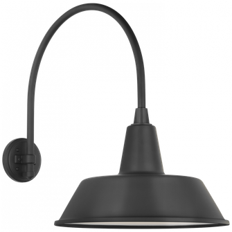 Academy 19.5'' Arched Mack Barn Light (279|TOB 2815MBK/S2-MBK)