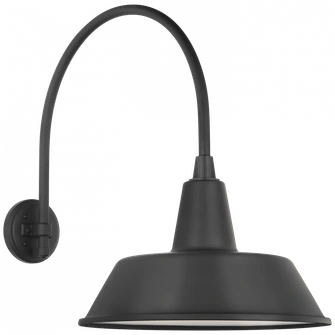 Academy 19.5'' Arched Mack Barn Light (279|TOB 2815MBK/S2-MBK)