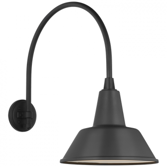 Academy 19.5'' Arched Mack Barn Light (279|TOB 2815MBK/S1-MBK)