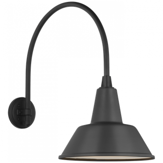 Academy 19.5'' Arched Mack Barn Light (279|TOB 2815MBK/S1-MBK)