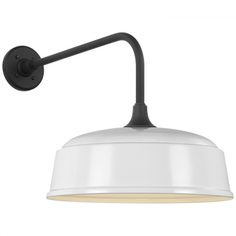 Academy 20'' Rex Barn Light (279|TOB 2809MBK/S7-WHT)