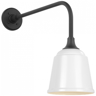 Academy 20'' Rex Barn Light (279|TOB 2809MBK/S5-WHT)