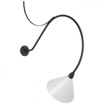 Academy 36'' Anchored Larrabee Barn Light (279|TOB 2807MBK/S11-WHT)