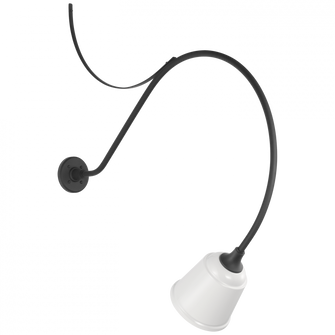 Academy 36'' Anchored Larrabee Barn Light (279|TOB 2807MBK/S5-WHT)