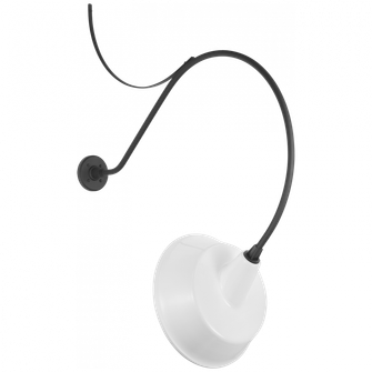 Academy 36'' Anchored Larrabee Barn Light (279|TOB 2807MBK/S4-WHT)