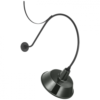 Academy 36'' Anchored Larrabee Barn Light (279|TOB 2807MBK/S2-G)