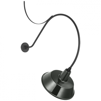 Academy 36'' Anchored Larrabee Barn Light (279|TOB 2807MBK/S2-G)