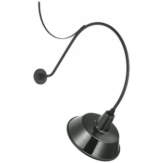 Academy 36'' Anchored Larrabee Barn Light (279|TOB 2807MBK/S2-G)