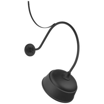 Academy 26.5'' Anchored Larrabee Barn Light (279|TOB 2806MBK/S6-MBK)